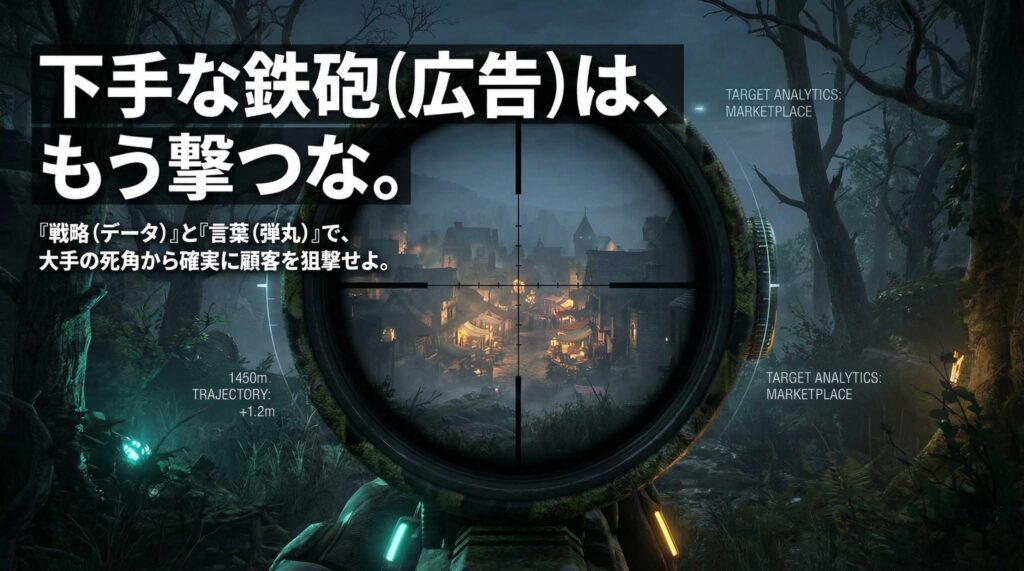 下手な鉄砲（広告）は撃つな