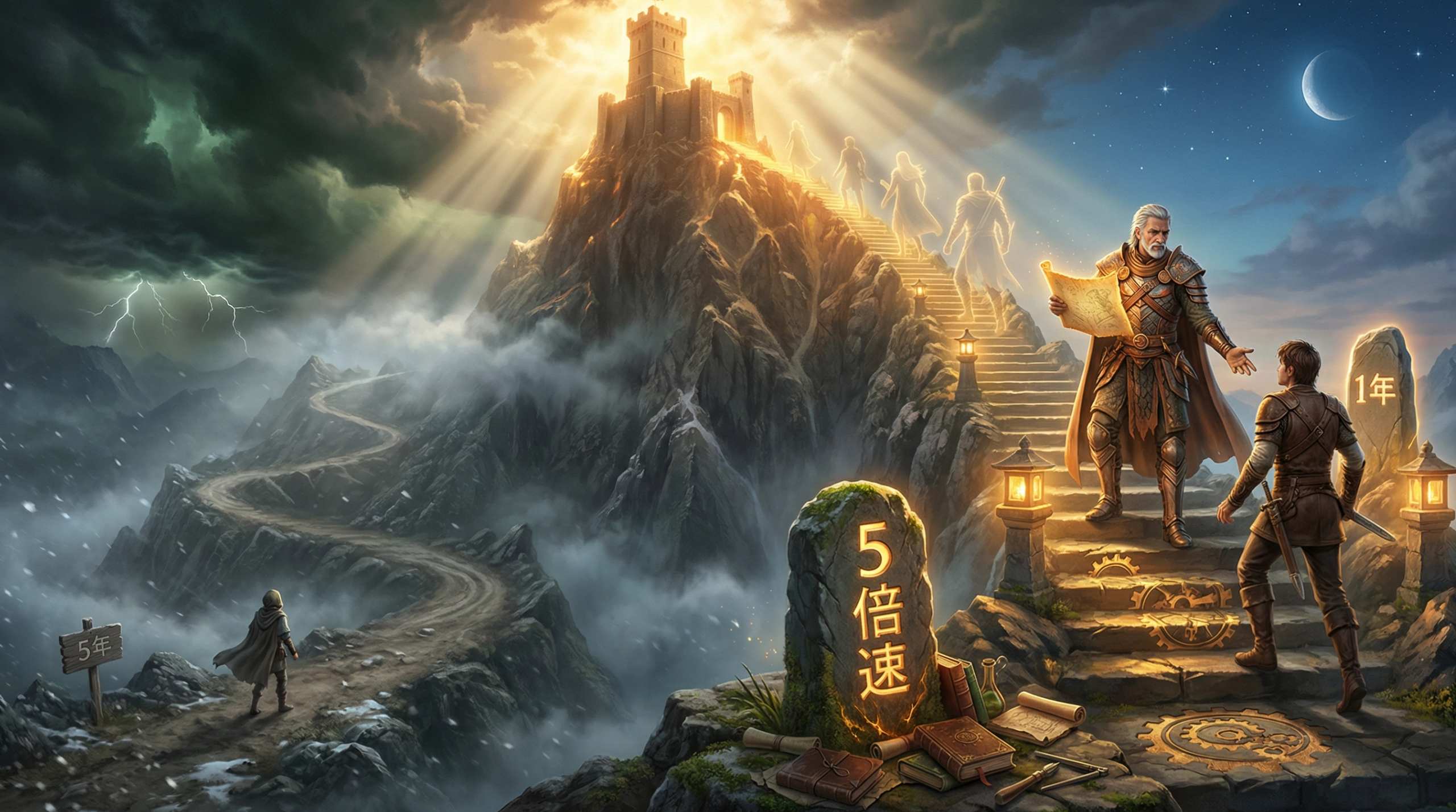 事業目標を最短で達成