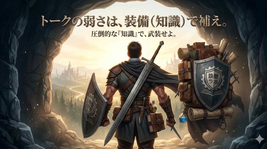 知識という「最強の武器」を装備