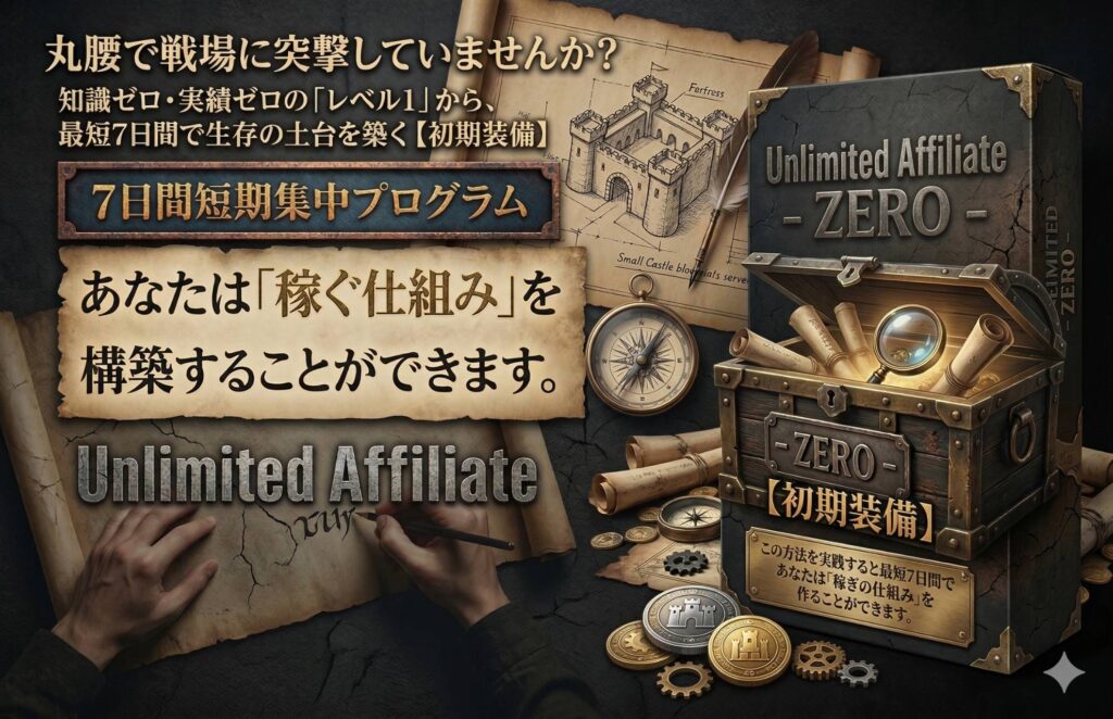 アンリミテッドアフィリエイト-ZEROの画像